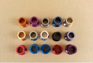 Aluminum colorful anodized parts