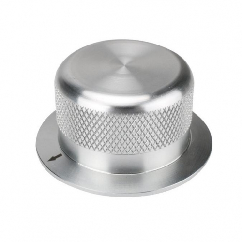 CNC Precision aluminum knurled Adjustment Knob for Electrical Appliance