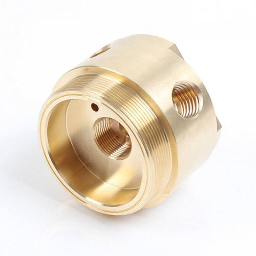 Customize Precision CNC Lathe Turning Threaded Hex Brass stainless steel Connectors Pipe Fittings