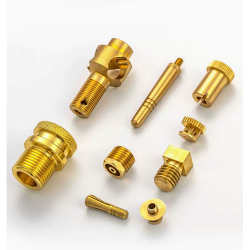 Customize Precision CNC Lathe Turning Threaded Hex Brass stainless steel Connectors Pipe Fittings