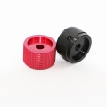 CNC Precision aluminum knurled Adjustment Knob for Electrical Appliance