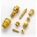 Customize Precision CNC Lathe Turning Threaded Hex Brass stainless steel Connectors Pipe Fittings